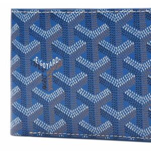Blue Goyard Bifold Wallet